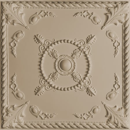 Ceilume Alexander 2ft x 2ft Latte Ceiling Tile V3-ALEX-22LAO